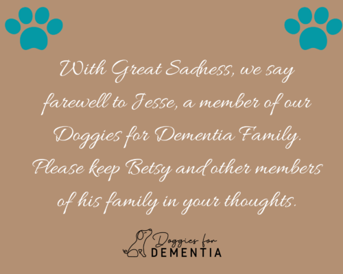 Jesse Mansfield Doggies for Dementia
